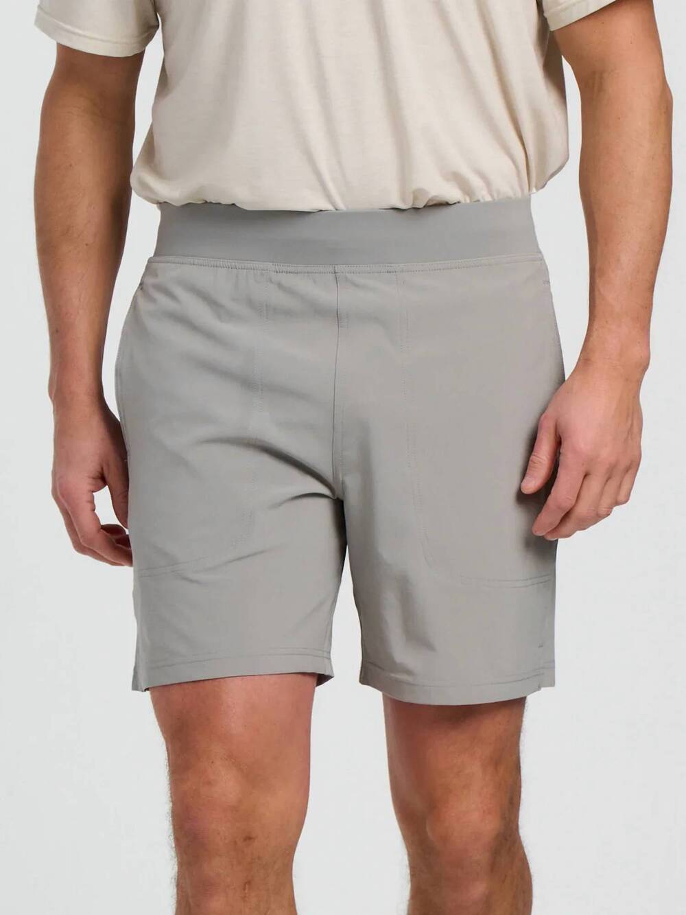 NEW FREE FLY lined active breeze short - 7" in cement